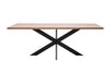 Rustikaler Tisch aus massiver Eiche MIKADO SLIM