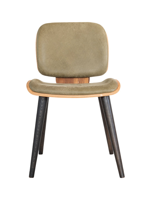 Stuhl mit Buchen- und Walnusssperrholz ✔ Modell RAUL
