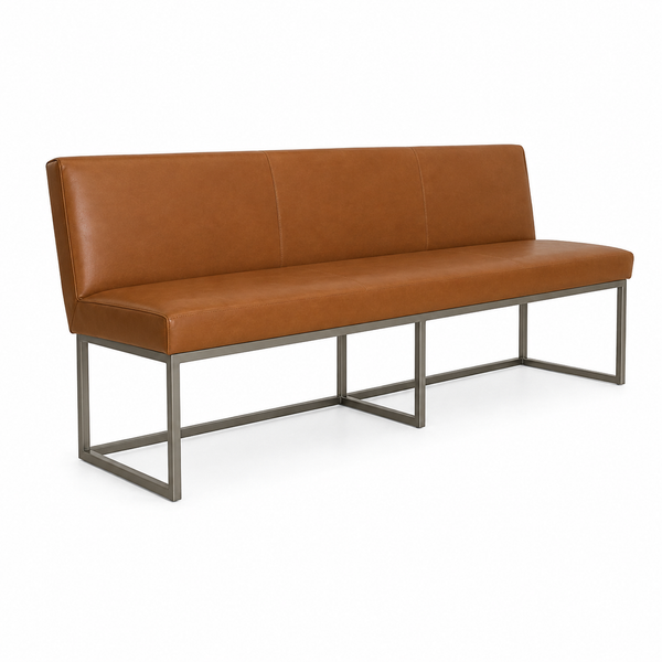 Sitzbank aus Büffelleder | Modell CORNER E