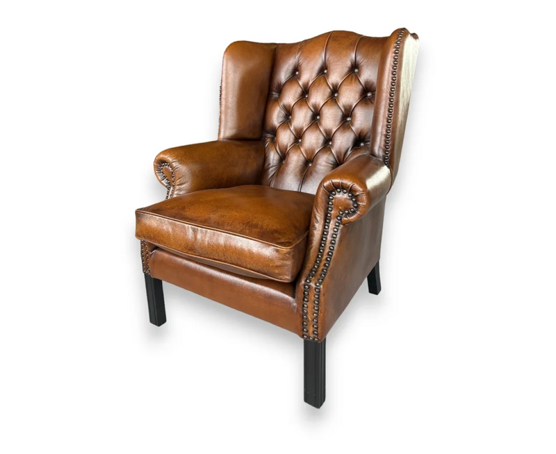 Sessel mit Chesterfield-Rückenlehne | Modell MIR