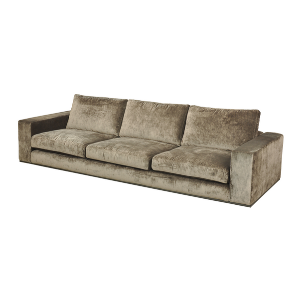 Modernes Sofa aus Samt, Stoff oder Büffelleder | SENI-Modell