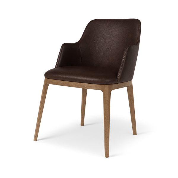 Stuhl aus Naturleder | Modell VIVI