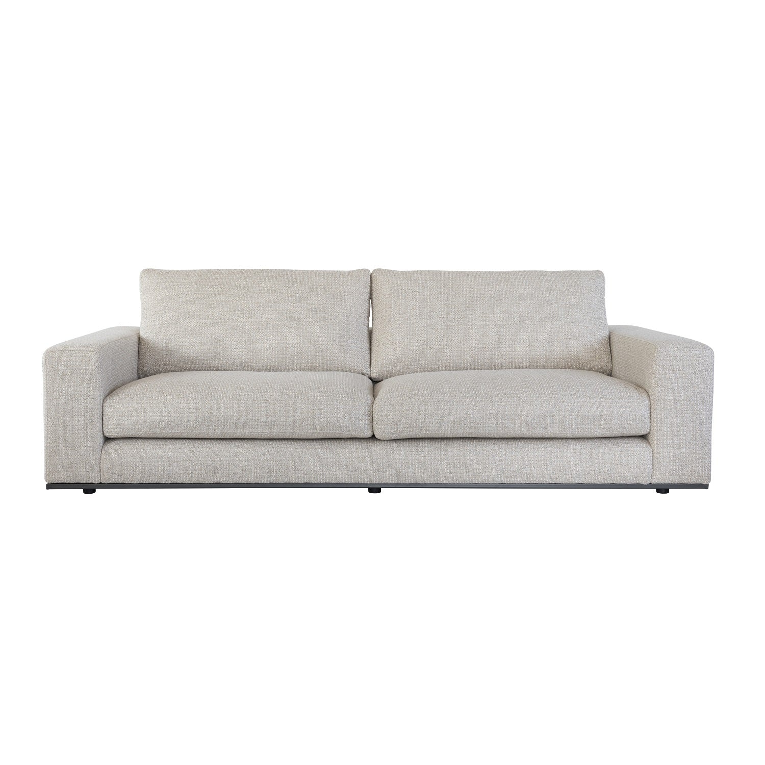 2er-Sofa aus Samt oder Büffelleder | Modell SENI E