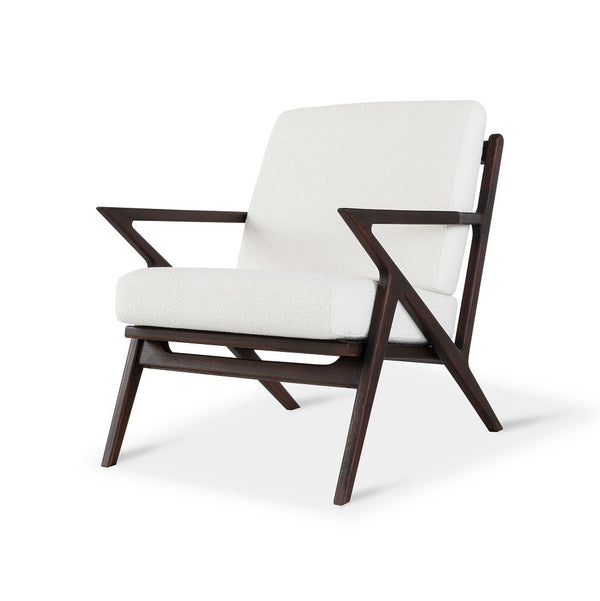 Moderner Sessel aus Stoff und Holzrahmen im Skandinavischen Stil | ROA-Modell