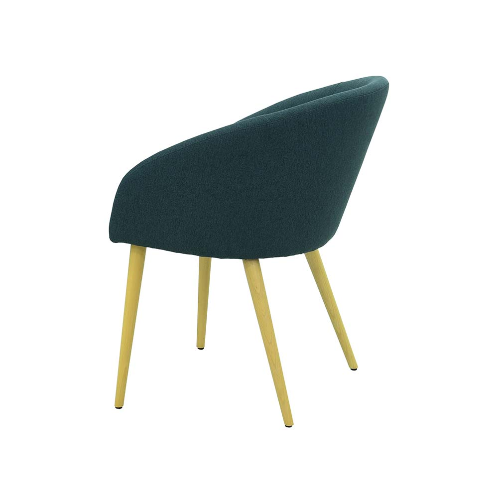 Grüner Stuhl aus Material oder Naturleder ✔ IBIS-Modell