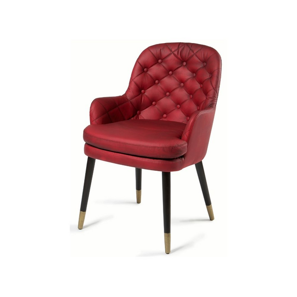 Bequemer und eleganter Stuhl mit Karomuster | Modell MATEO
