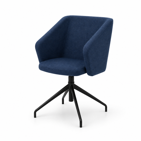 Design Stuhl aus Samt oder Leder | Modell STAR
