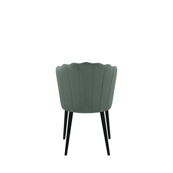 Stuhl mit Samt- oder Lederbezug ✔ Modell ARIA