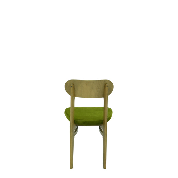 Stuhl aus Samt oder Leder, Modell CLEO