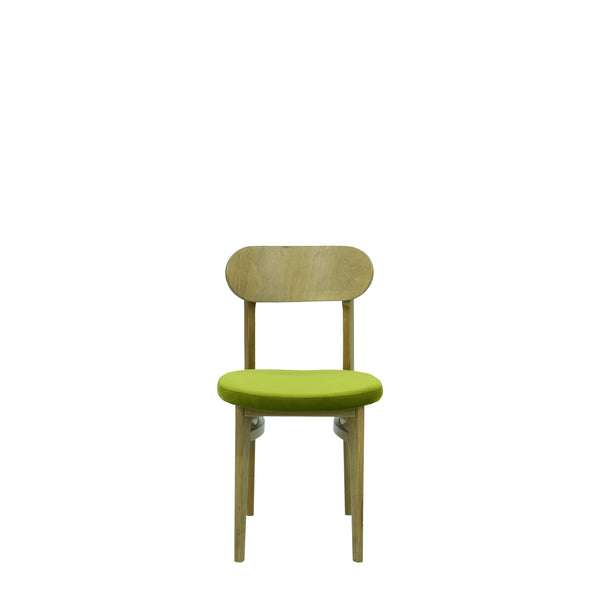 Stuhl aus Samt oder Leder, Modell CLEO