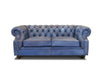 Klassisches Chesterfield Büffelleder Sofa - 2 Sitzer | Modell PILLOWS