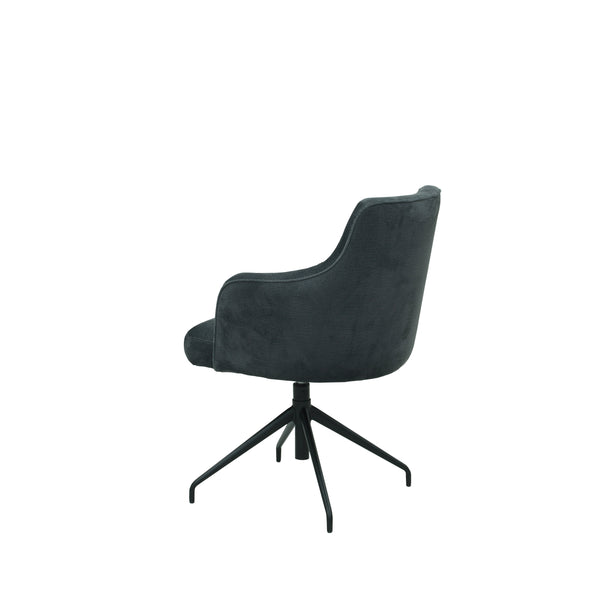 Höhenverstellbarer Stuhl aus Stoff oder Leder | Modell SOHO