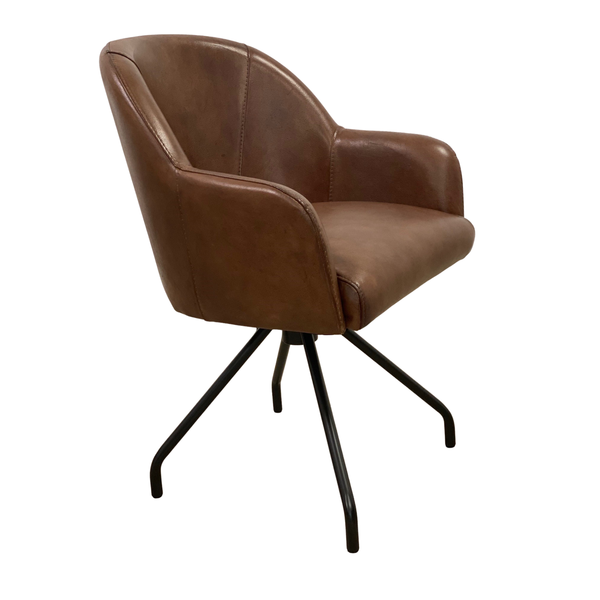 Leather dining chair SOFIA XXLLUTZ