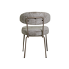 Küchenstuhl aus grauem Stoff ✔ Modell PARI A