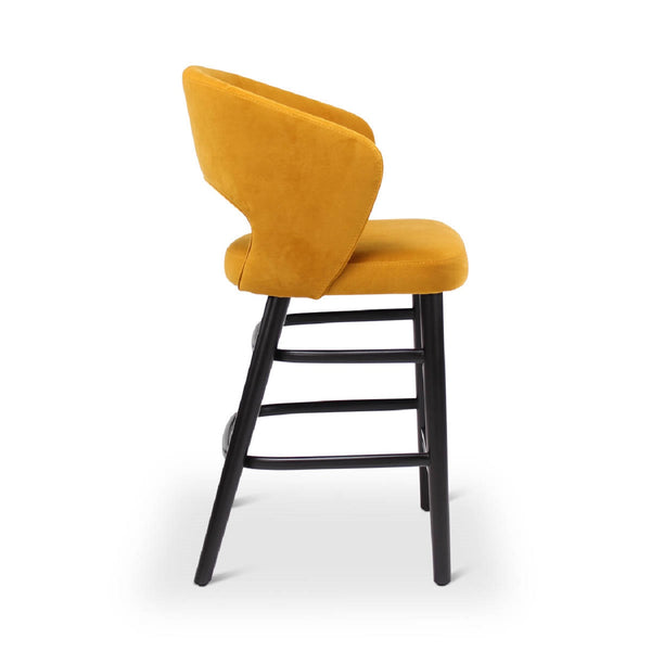 Bar stool fabric chair FAY KIKA