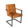 Dining room chair leather - swing chair FLEET BADSAAL HOME24 ACTION