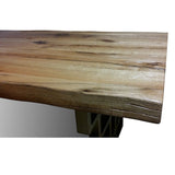 Hudson Tisch Tischplatte Kanten Länge Detail Ansicht