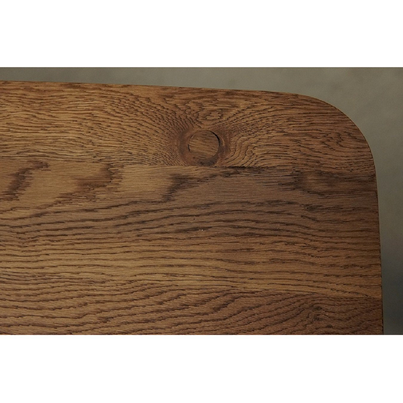 Küchentisch Tisch aus Eichenholz und Rohstahl | Modell TEDDY IDEALO