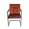 Stuhl in Ziegel Farbe, Stelvio Braun derstuhl.at