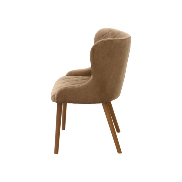 Stuhl aus Samt oder Naturleder ✔ Modell AMANDA
