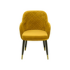 Stuhl mit Rückenlehne aus Stoff oder Leder ✔ Modell MARCO