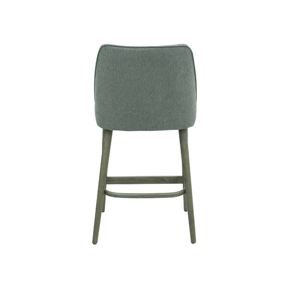 Kücheninsel Stuhl aus Stoff oder Leder |  Modell DINING G