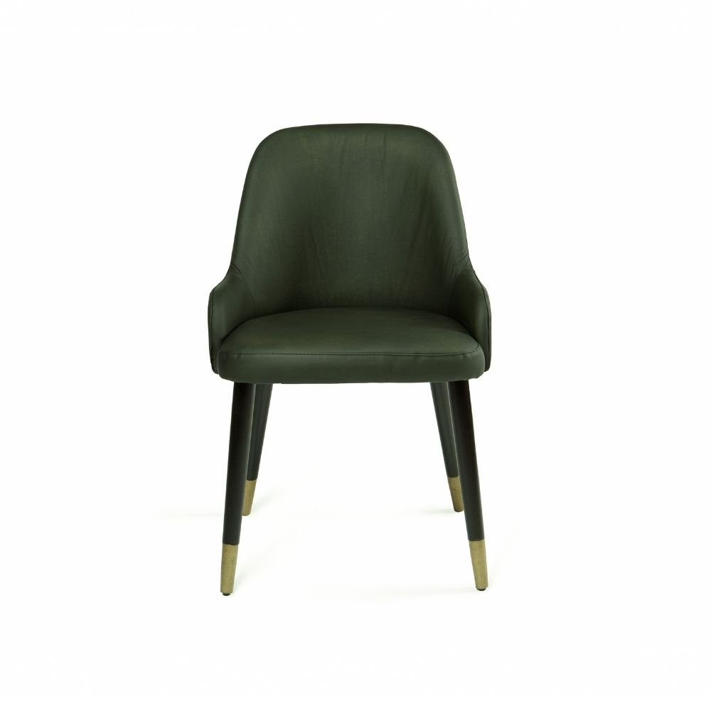 Wohnzimmer Stuhl mit Samt- oder Lederbezug  |  Modell ROCCO G