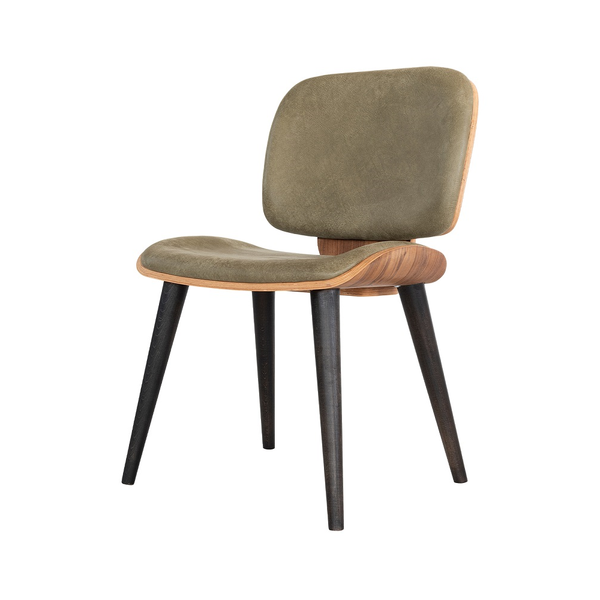 Stuhl mit Buchen- und Walnusssperrholz ✔ Modell RAUL